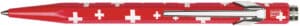 CARAN D'ACHE Penna a sfera 849 Swiss 849.253 rosso/bianco