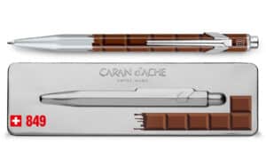 CARAN D'ACHE Penna sfera 849 849.752 cioccolata astuccio