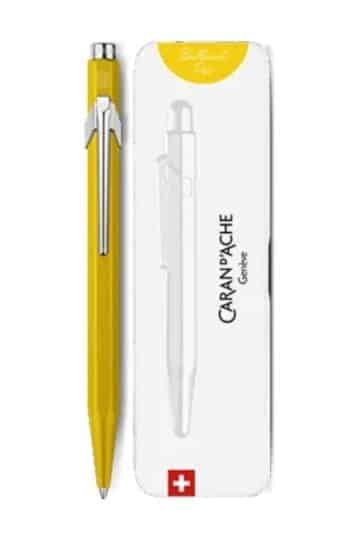 CARAN D'ACHE Penna sfera 849 Colormat-X giallo