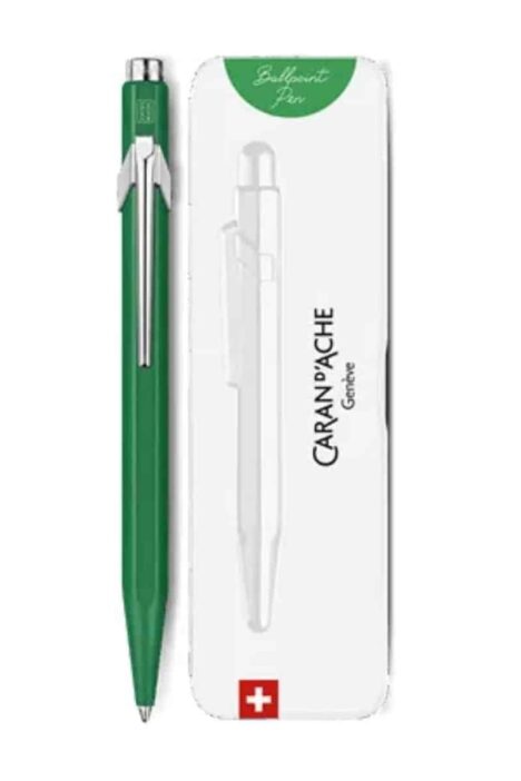 CARAN D'ACHE Penna sfera 849 Colormat-X verde
