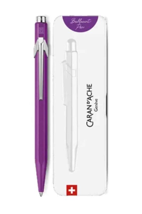 CARAN D'ACHE Penna sfera 849 Colormat-X viola