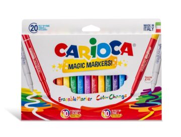 CARIOCA Penna fibra Magic Markers 41369 20 pezzi
