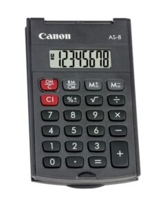CANON Calculatrice CA-AS8 8 cifre