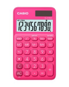 CASIO Calcolatrice SL-310UC-RD 10 cifre rot