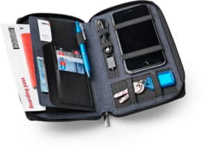DUFCO Cartella con Powerbank 48-2007.000 4000 mAH, jeans