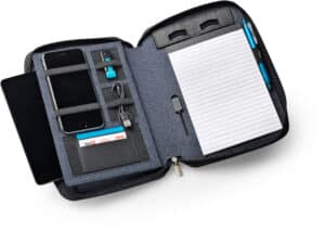 DUFCO Cartella conferenza A5 48-2017.000 Powerbank 5000 mAH, jeans