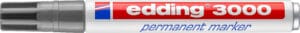 EDDING Permanent Marker 3000 1,5-3mm 3000-12 grigio