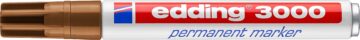 EDDING Permanent Marker 3000 1,5-3mm 3000-13 ocker