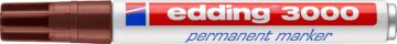 EDDING Permanent Marker 3000 1,5-3mm 3000-7 marrone