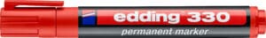 EDDING Permanent Marker 330 1-5mm 330-002 rosso