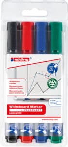 EDDING Boardmarker 360 1.5-3mm 360-E4 4 colori ass.