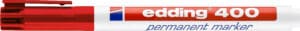 EDDING Permanent Marker 400 -1mm 400-2 rosso