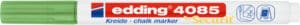 EDDING Chalk Marker 4085 1-2mm 4085-074 verde-metallic