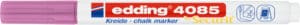 EDDING Chalk Marker 4085 1-2mm 4085-079 rosa-metallic