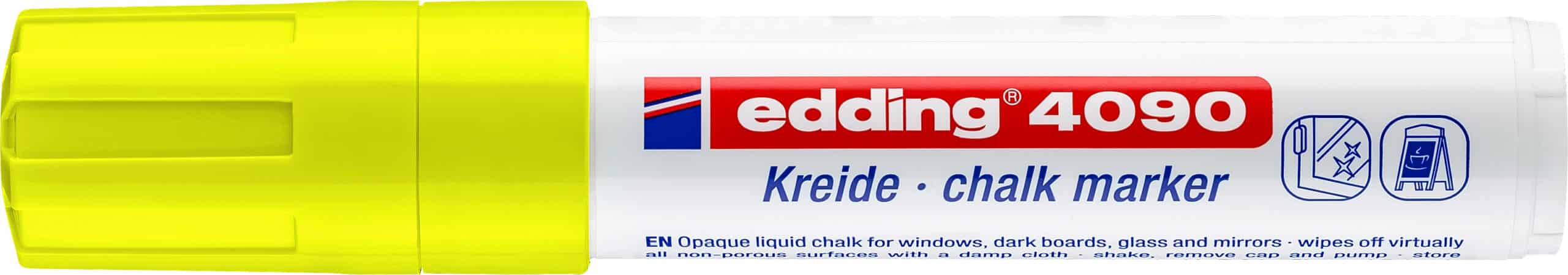 EDDING Windowmarker 4090 4-15mm 4090-65 giallo neon