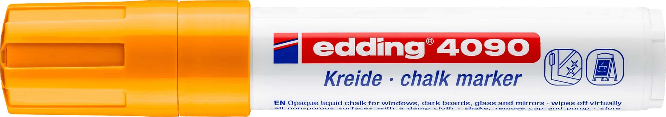 EDDING Windowmarker 4090 4-15mm 4090-66 arancia neon