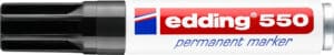EDDING Permanent Marker 550 3-4mm 550-1 nero