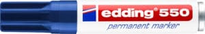 EDDING Permanent Marker 550 3-4mm 550-3 blu