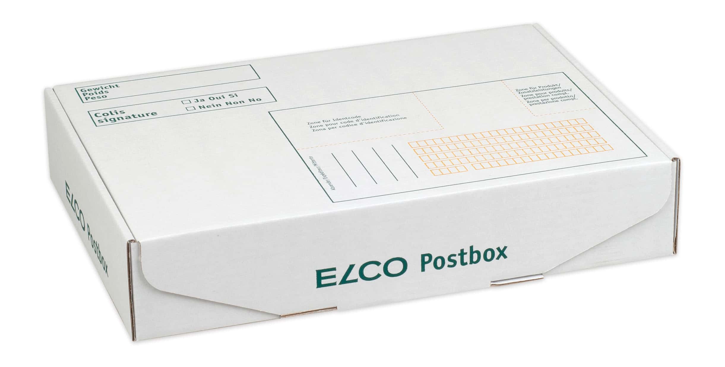 ELCO Postbox 232x170x46mm 28801.10 bianco 5 pezzi
