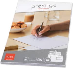 ELCO Buste Prestige C5 73115.12 120g,bianco,finest.de. 10pezzi