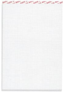 ELCO Blocco p.appunti qudret.4mm A5 73422.17 bianco, 70g 100 fogli