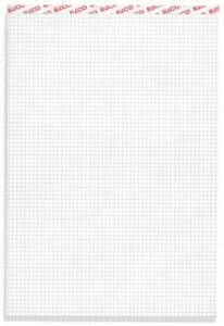 ELCO Blocco p.appunti quadr. 4mm A7 73424.17 bianco, 70g 100 fogli