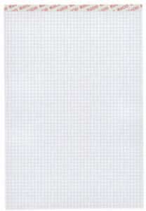 ELCO Blocco appunti quadr.5mm A4 73531.18 bianco, 100g 80 fogli