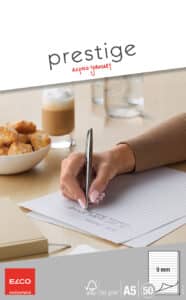 ELCO Blocco appunti Prestige A5 73712.15 rigato, 80g 50 fogli