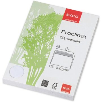 ELCO Buste proclima C5 74270.20 100g,recycling 25 pezzi