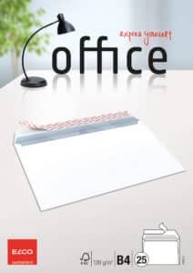 ELCO Busta Office s/finestra B4 74482.12 120g, bianco 25 pezzi