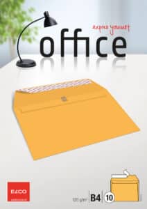ELCO Busta Office s/finestra B4 74485.72 120g, giallo 10 pezzi