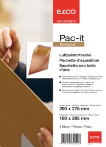 ELCO Busta imbottita Safepost 74551.92 marrone, 180x265mm 4 pezzi