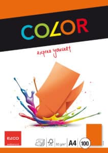 ELCO Office Color Carta A4 74616.82 80g, arancione 100 fogli