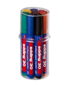 EDDING Permanent Marker 30 30-E8 8 colori ass.