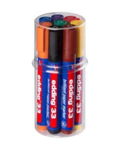 EDDING Permanent Marker 33 33-E8 8 colori ass.