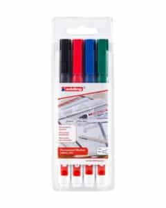EDDING Permanent Marker 400 400-E4 4 colori ass.