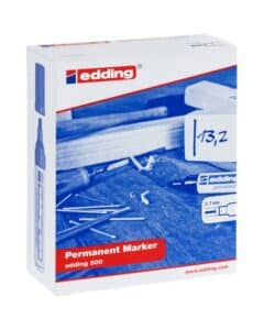 EDDING Permanent Marker 500 2-7mm 500-999 10 pz., astuccio