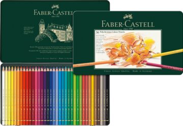 FABER-CASTELL Matita colorata Polychromos 110036 36 pz., Busta