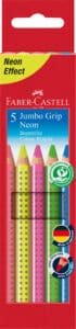 FABER-CASTELL Matite colorate Jumbo Grip 110994 5-colori