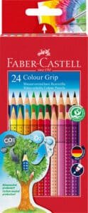 FABER-CASTELL Matite colorate Grip 112424 24 colori