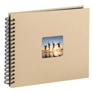 HAMA Album Fine Art 10609 360x320mm, taupe 25 pagine