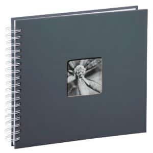 HAMA Album Fine Art 2112 280x240mm, grigio 25 p. bianco