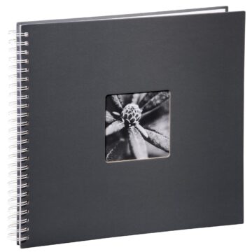 HAMA Album Fine Art 2113 360x320mm, grigio 25 p. bianco