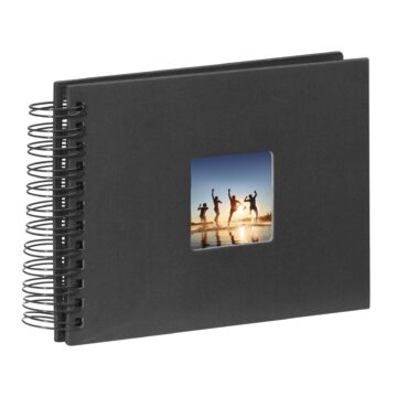 HAMA Album Fine Art 90150 240x170mm, nero 25 pagine