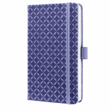 JOLIE Taccuino A6 JN130 dark purple, foderato 174 p.