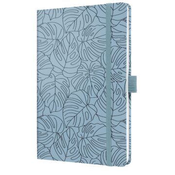 JOLIE Taccuino A5 JN353 Blue Monstera, foderato 174 p.