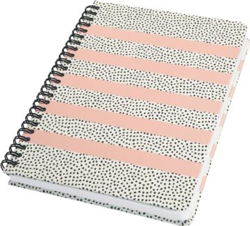 JOLIE Taccuino spirale A5 JN600 SweetDots,Dot-Lineatur,120p.