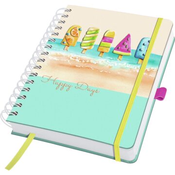 JOLIE Taccuino spirale JN655 Summer Breeze dot 240 p.