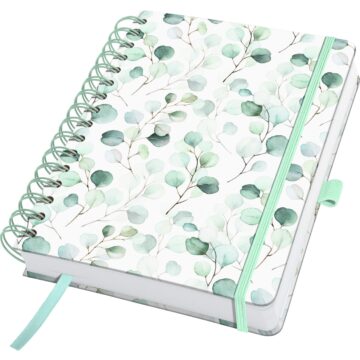 JOLIE Taccuino spirale JN656 Eucalyptus Day blanco 240 p.