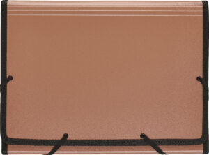 KOLMA Cartella archivio Bliss A4 11.033.10 bronzo 12 scomp.